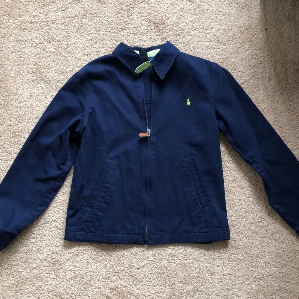 POLO RALPH LAUREN Boys Zip Up Bomber Jacket